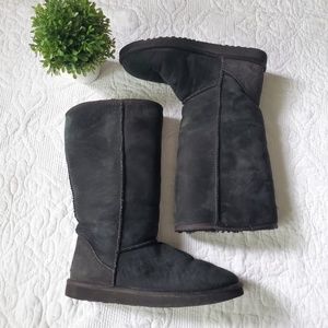 UGG Australia | Black Tall Classic Boots size 8
